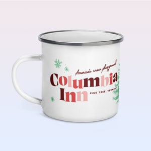 Columbia Inn White Christmas Camper Mug image 6