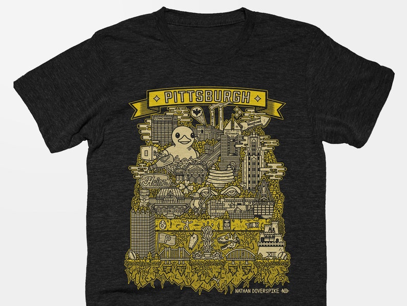 Pittsburgh Island-shirt afbeelding 1