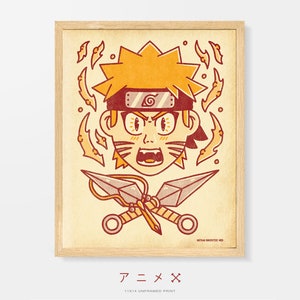 Fox Demon Crossbones - Anime Art Print