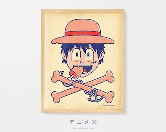 Pirate King Crossbones - Anime Art Print