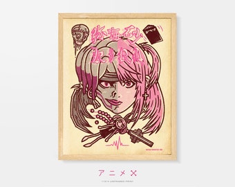 Tweede Kira Crossbones - Anime Art Print