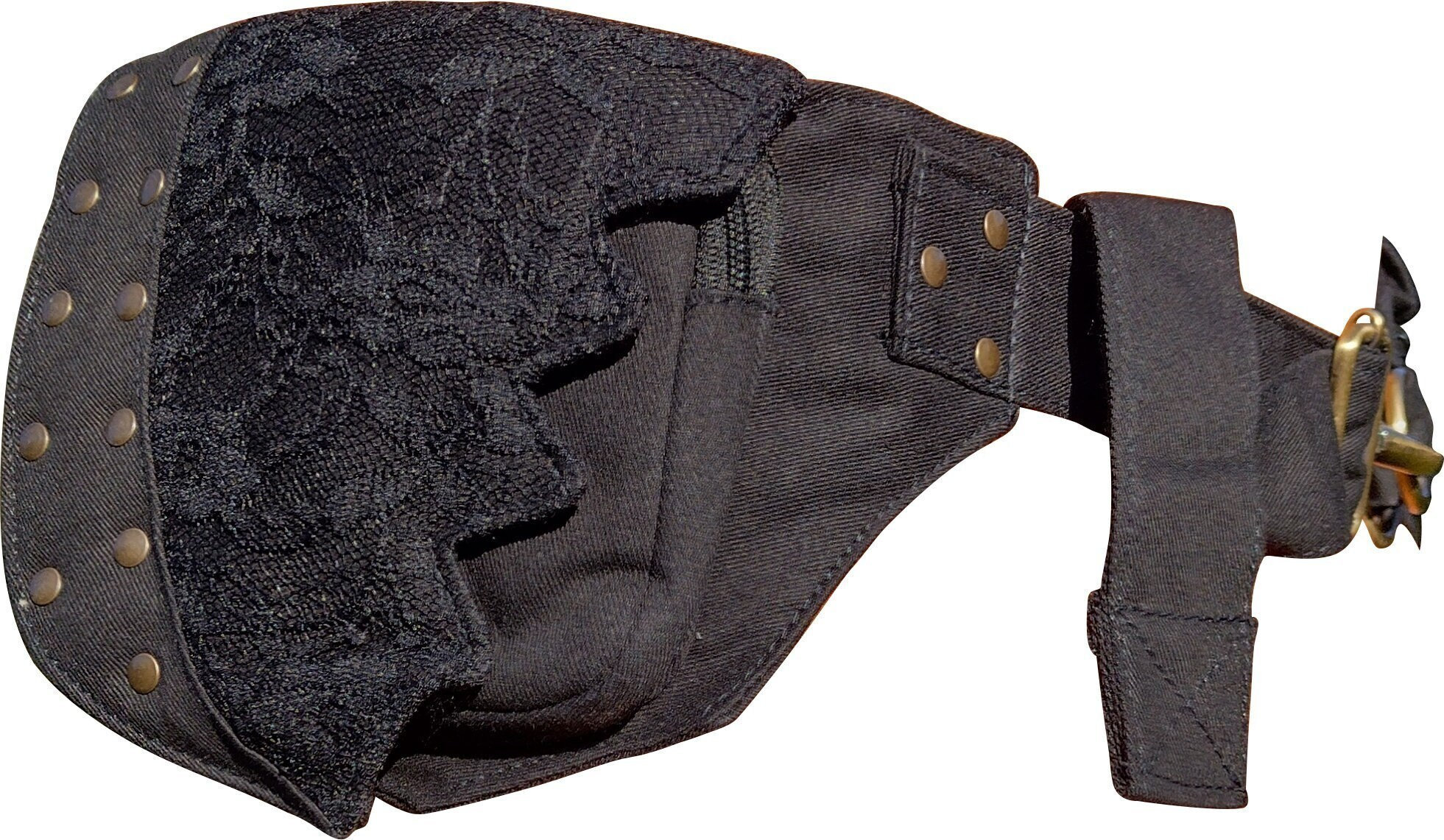送料無料 通販 ファッション Pocket Utility Black Belt, Festival for Pack Waist Cotton 小物