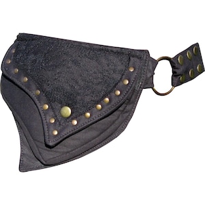 Festival Cotton Pocket Belt, Utility Belt, Money Belt, Bum Bag with lace detail.