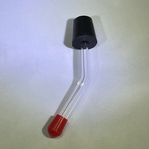 Hummingbird Feeder tube / stopper with CHECK VALVE size 3
