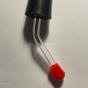 Tubo alimentador de beija-flor tamanho 5 / rolha com válvula de retenção ~ rolha tamanho 5