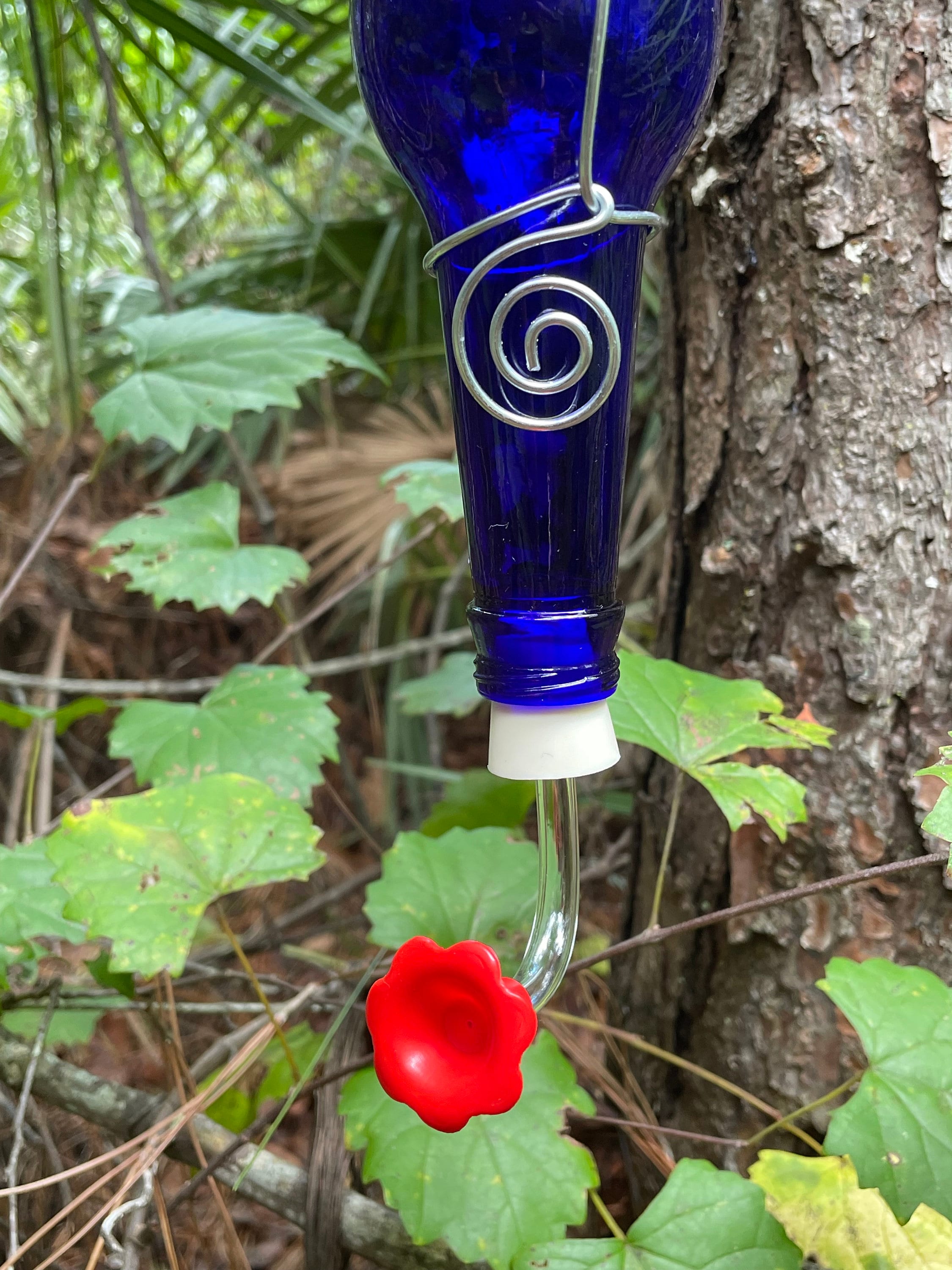 12 oz. Hummingbird feeder Cobalt Blue 12 oz.