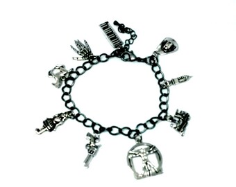 Westworld Charm Bracelet HBO TV show inspired Handmade Gift