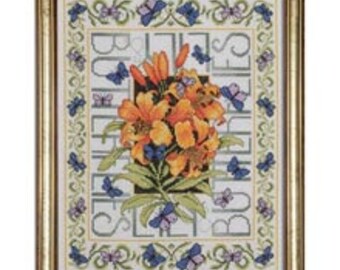 Cross Sttich Kit - Butterflies with Border