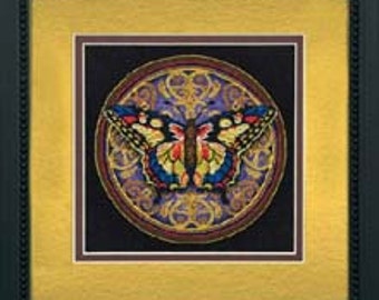Cross Stitch Kit - Ornate Butterfly
