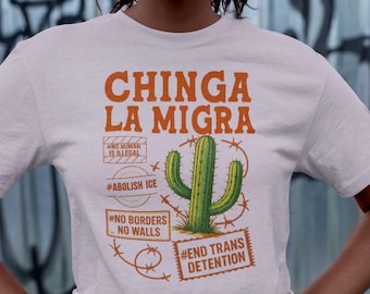 Chinga La Migra Women's Crop Top