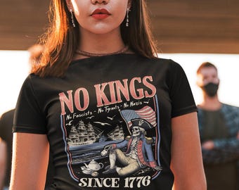 NO KINGS Crop Tee