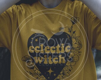 ECLECTIC WITCH shirt - witchy clothing - witchy shirt - graphic tee - gifts for her - Feminist shirt - Feminism ~ The Craft shirt
