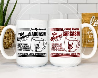 Sarcastic 11 oz or 15 oz Mug Gift for Snarky People Gift for Introverts Coffee Lover Gift No Talky Before Coffee Coworker Shut Up Gift