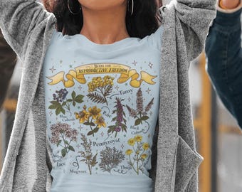 Herbs For Health Reproductive Rights Crop Tee