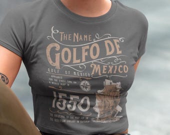 Golfo de México Crop Tee