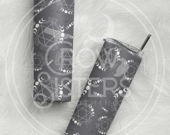 HEX the HATERS tumbler - witchy gift - moon phases - astrology gift - zodiac gift - spooky gift - witch gift - spells - hex the patriarchy