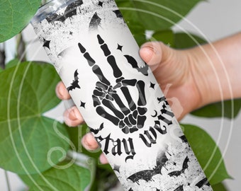 Stay WEIRD ... tumbler - witchy gift - moon phases - astrology gift - zodiac gift - spooky gift - witch gift - spells