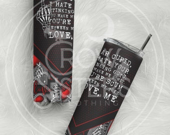 Dear Cupid ... tumbler - witchy gift - moon phases - astrology gift - zodiac gift - spooky gift - witch gift - spells