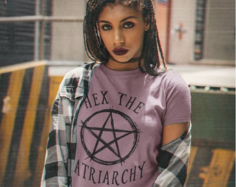 Hex the Patriarchy shirt - witchy clothing - witchy shirt - witchy - graphic tee - gifts for her - Feminist shirt - Feminism