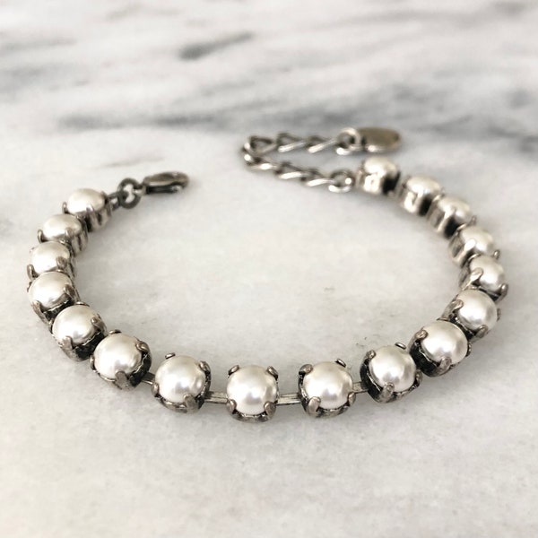 Fake Tennis Bracelet Etsy
