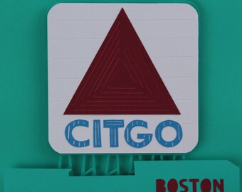 3D Layered Citgo Sign