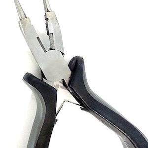 4 in 1 Rosary Pliers Heavy Duty Round, Flat Nose Cutter and jump ring plier all in one tool! Professional Quality Rosary Pliers diy jewelry