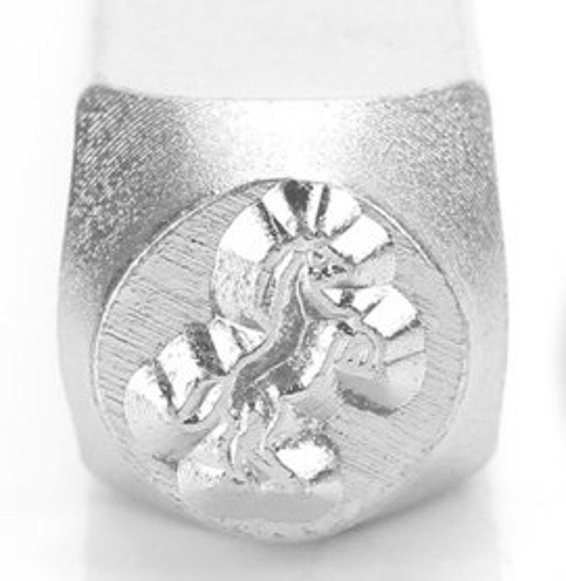 Standing Horse Metal Stamp ImpressArt 6mm