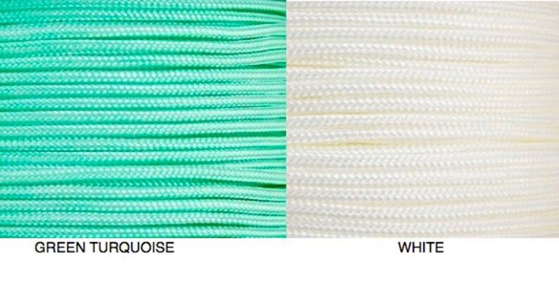 15Yd 2mm Chinese Knotting Cord Red Navy Blue Turquoise Silver Black White Ivory Brown Cardinal Purple Strawberry Olive Green GoldYellow