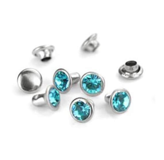 アクセサリー crystalbrooks CRYSTAL Czech Crystal (rhinestone) Rivets 5/32