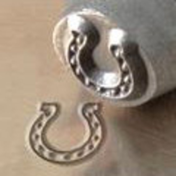 ImpressArt 6mm Horseshoe Stamp Horse Shoe Stamp horse Etsy
