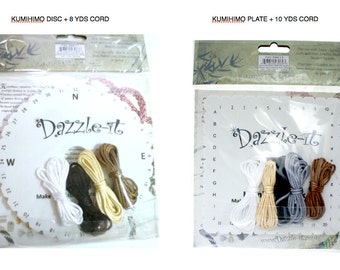 LARGE Kumihimo Disc or Plate Satin Cord & Patterns, Large Kumihimo Disc, large Kumihimo Plate, Japanese Braiding Tools, Flat Kumi Braid Loom