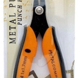 Metal Hole Punch Pliers 1.5mm Round Long Neck