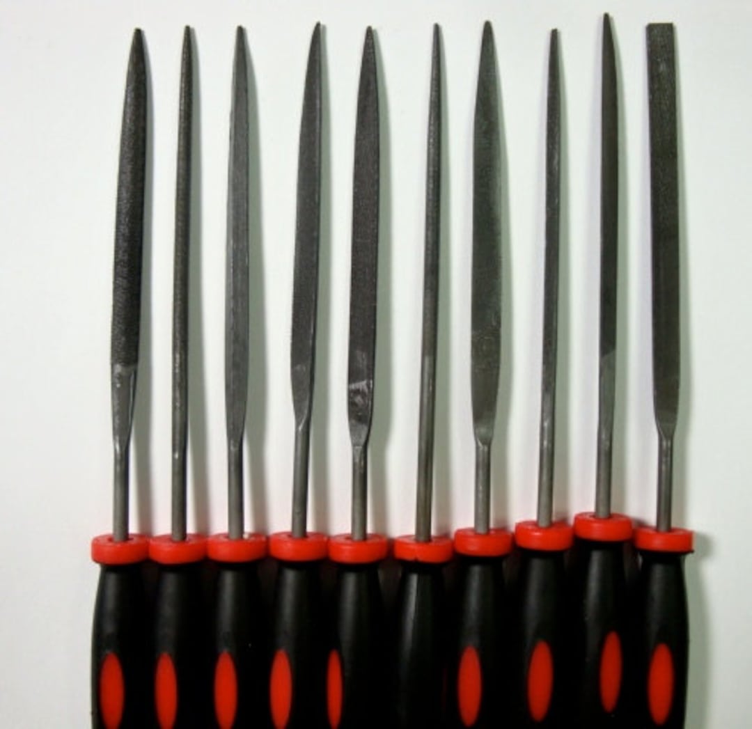 File Ele 3 Inch 10 Pc FILE Set 3mm X 150mm Jewelry Files, Metal Files, PMC Clay Files ...