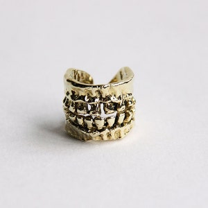 Teeth Skeleton Ring - Unique Statement Rings - Handmade Jewelry