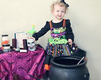 Sophia's Stripwork Ruffle Dress PDF Pattern Sizes 18 mo. - 6