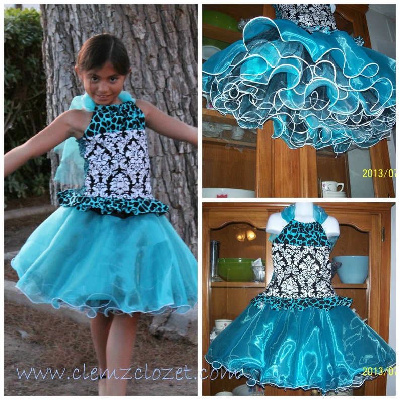 Icing Skirt PDF Sewing Pattern sizes 0-3 mo. through 8 plus 18 doll version image 5