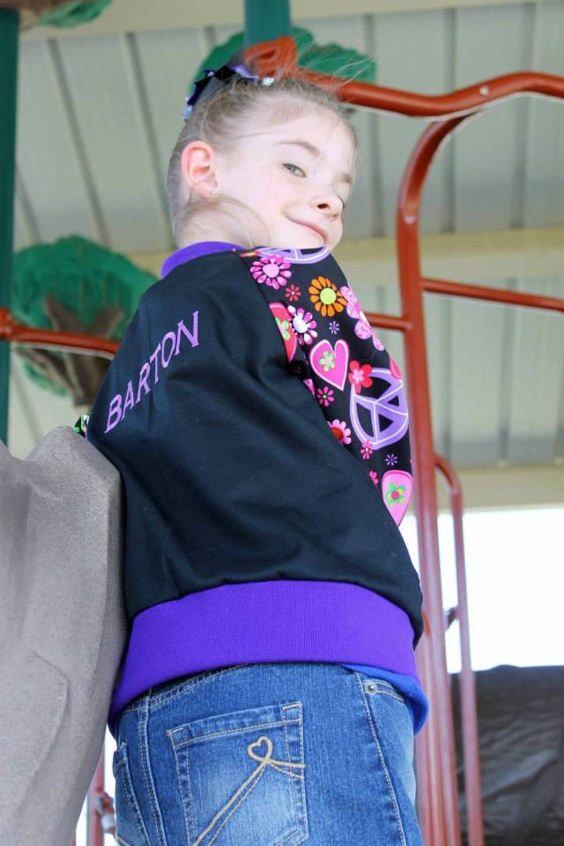 The Letterman's Jacket PDF Sewing Pattern Etsy