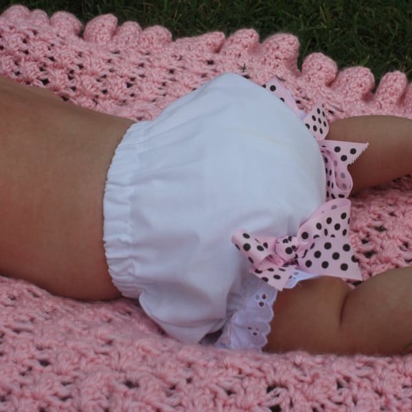 Samantha's Girly Diaper Cover PDF Sewing Pattern Sizes NB-18/24 mo.