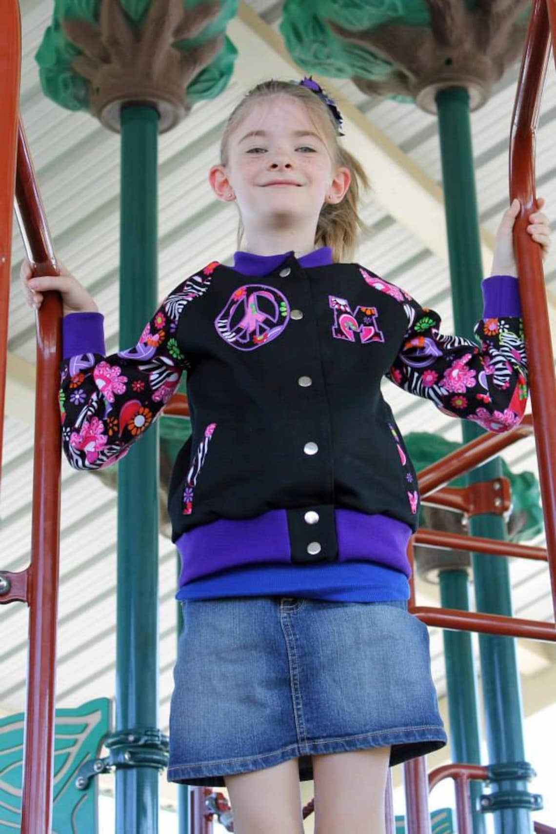 The Letterman's Jacket PDF Sewing Pattern Etsy