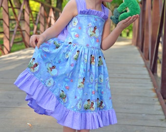 Anabell's Princess Dress PDF Pattern 0-3 mo. - size 8, includes 18" doll version