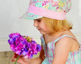Huntington Harbor Hat PDF Sewing Pattern Doll size through teen/adult