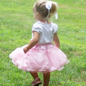 Icing Skirt PDF Sewing Pattern sizes 0-3 mo. through 8 plus 18 doll version image 4