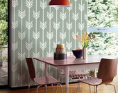 Arrows pattern - self adhesive DIY wallpaper, home decor, Peel n Stick 20.9"x8' - G014