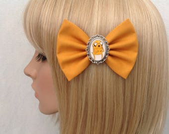 New Adventure Time Ice King Cosplay Hair Bow Pin Clip Costume Dress-Up