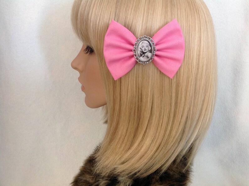 Marilyn Monroe Hair Bows Rockabilly Kitsch Vintage Retro Chic 50s