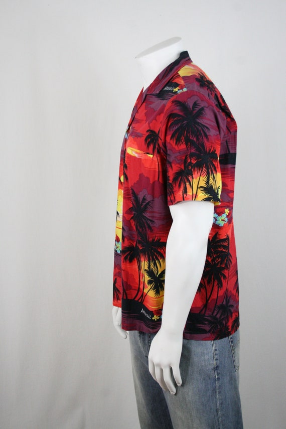 1980s Hawaiian Shirt by Helena's Cotton Shirt Lar… - image 7