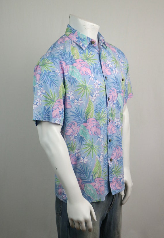 Vintage Aloha Shirt Island Shores Patel Cotton Ha… - image 5