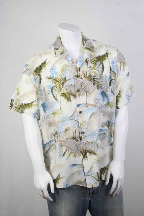 Vintage Hawaiian Shirt Bishop St. Apparel Rayon P… - image 3