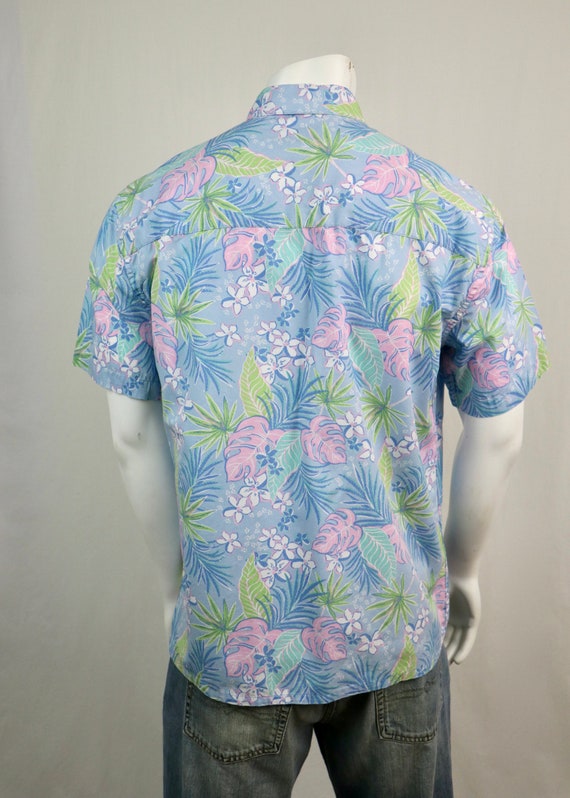 Vintage Aloha Shirt Island Shores Patel Cotton Ha… - image 6