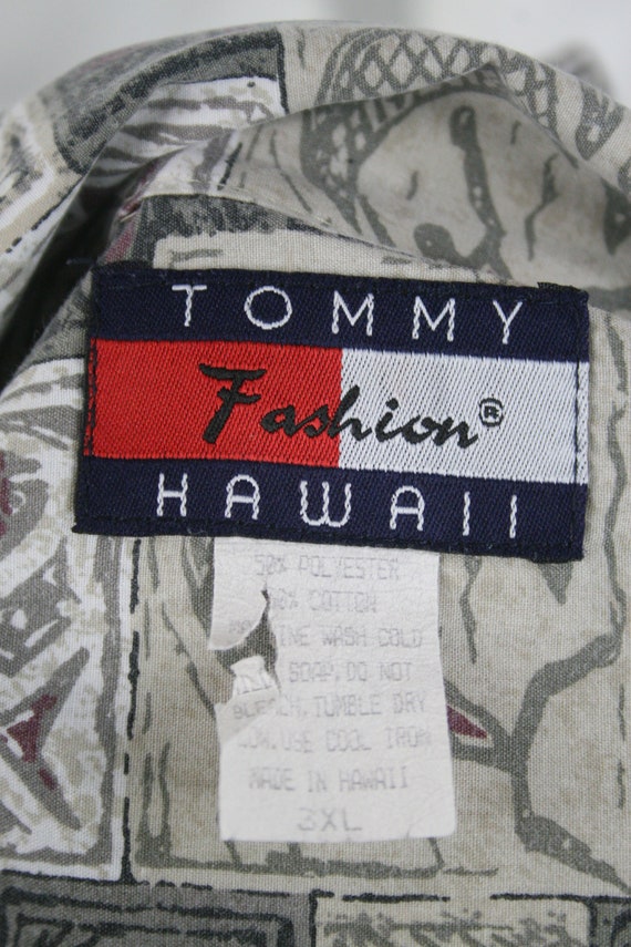 Vintage Tommy Shirt Cotton 3XL - Etsy